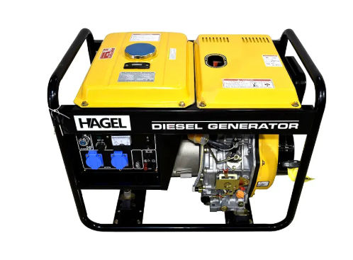 Generator + ATS Hagel 8000CLE motorină 6.5 kW 220 V